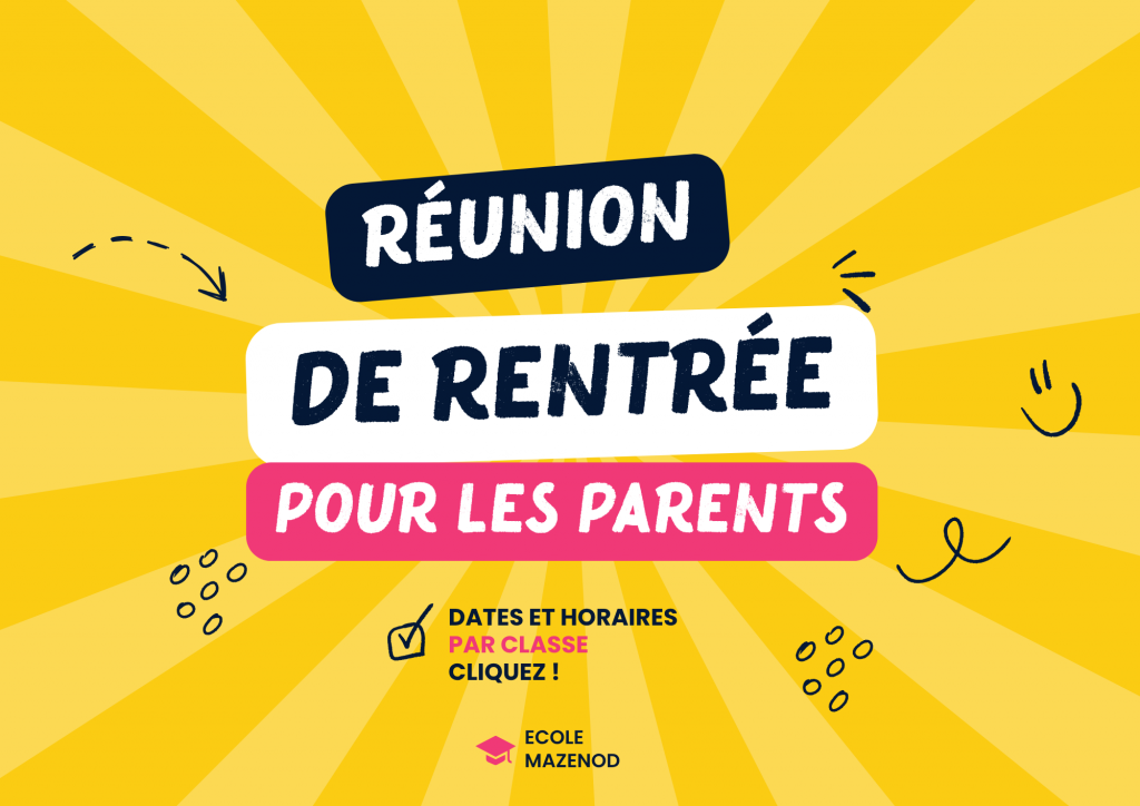 Réunions de classe