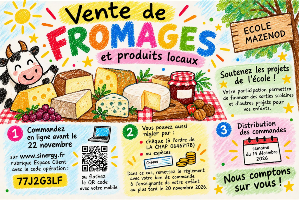 Vente de Fromages et produits de nos régions